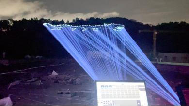 IP65 60W Outdoor Waterproof Laser Light for Stage Show & Cultural Travel & Performance & Theme Park